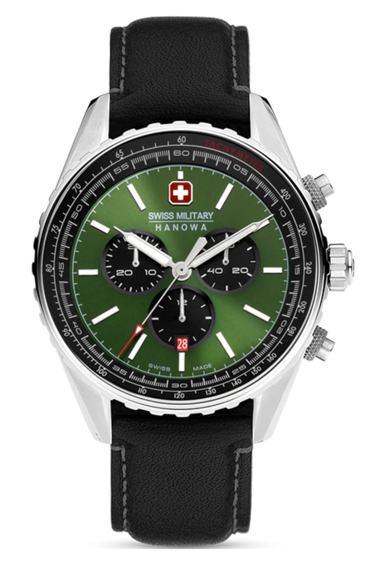 Ceas barbati Afterburn - 30m rezistent la apa - negru - 42mm