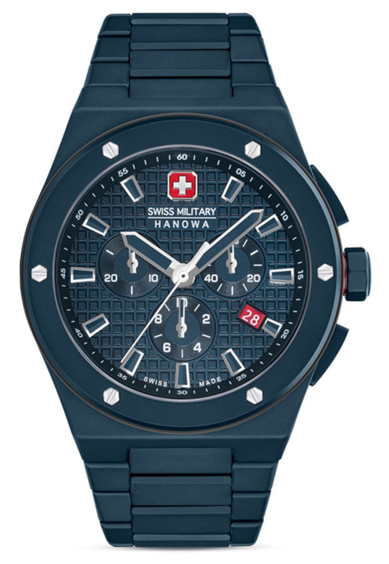 Ceas Sidewinder Ceramic - Albastru