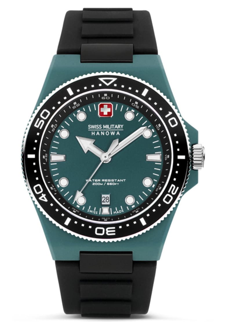 Ceas barbati Ocean Pioneer - culoare negru - dimensiune 42mm