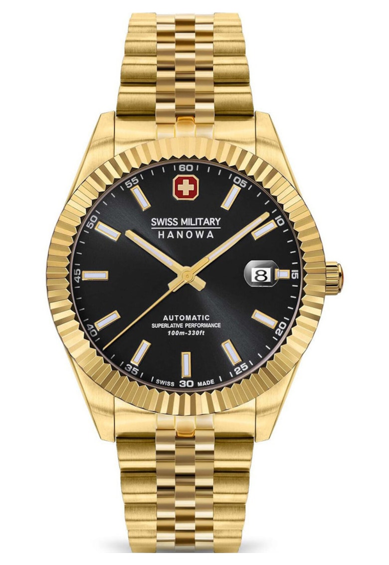 Ceas barbatesc Diligenter - auriu - mecanism quartz - 40mm