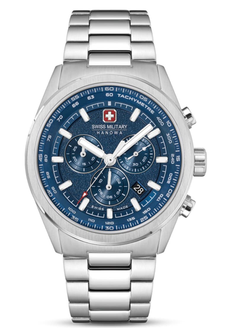 Ceas barbati - Navalus Pro - Argintiu