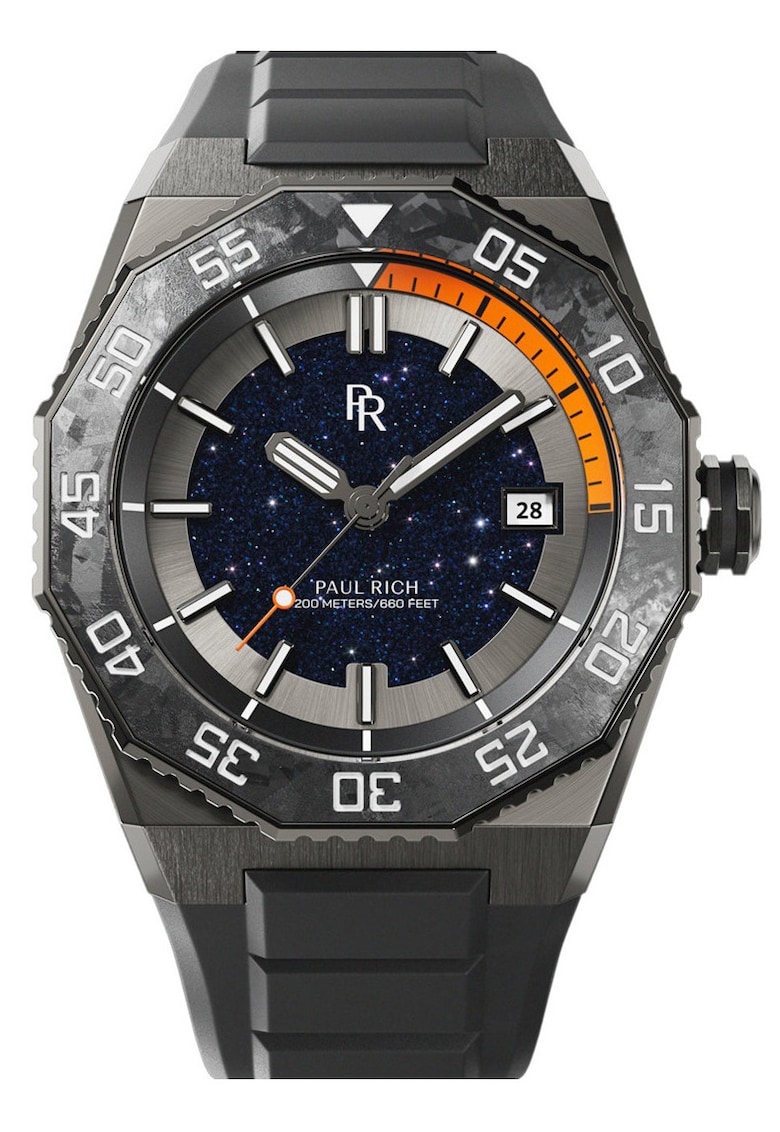 Ceas barbatesc Aquacarbon Pro 42mm - 20ATM