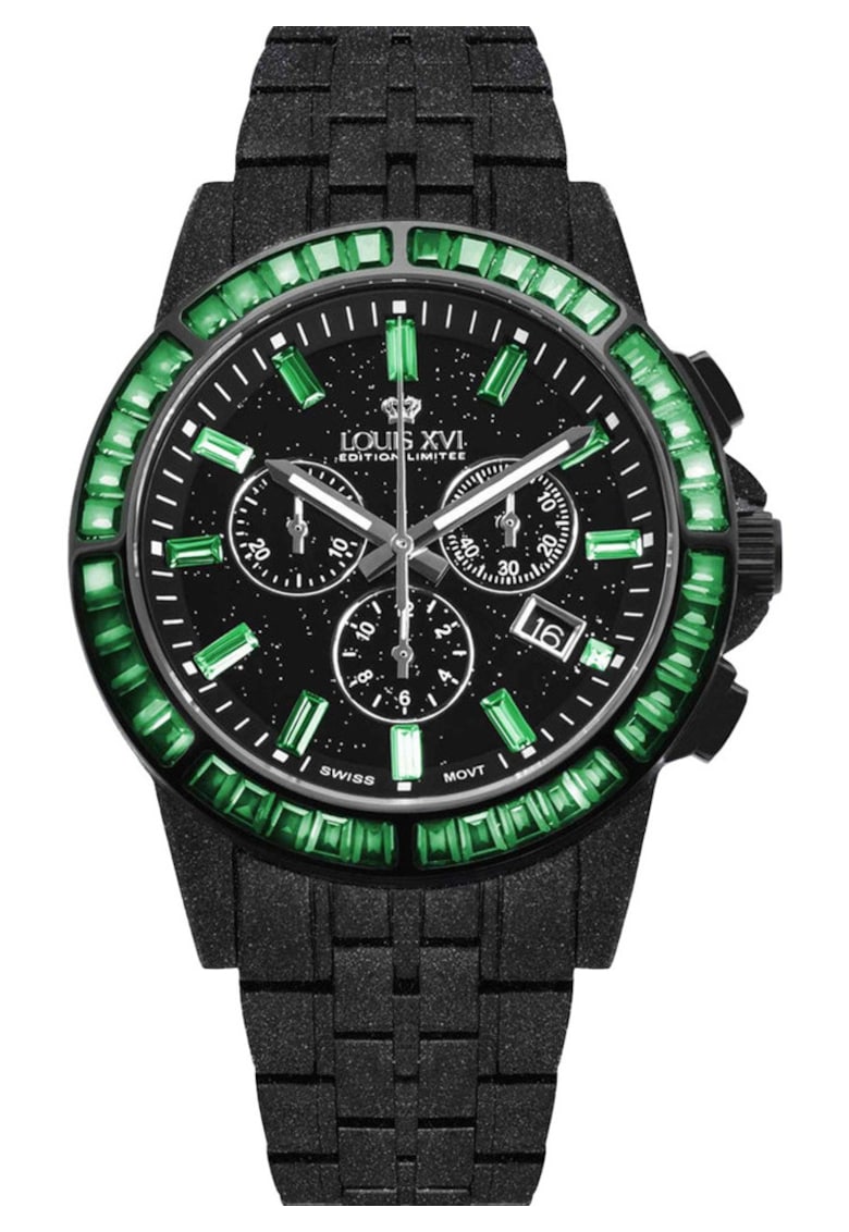 Ceas barbatesc cronograf - 43mm - 10ATM