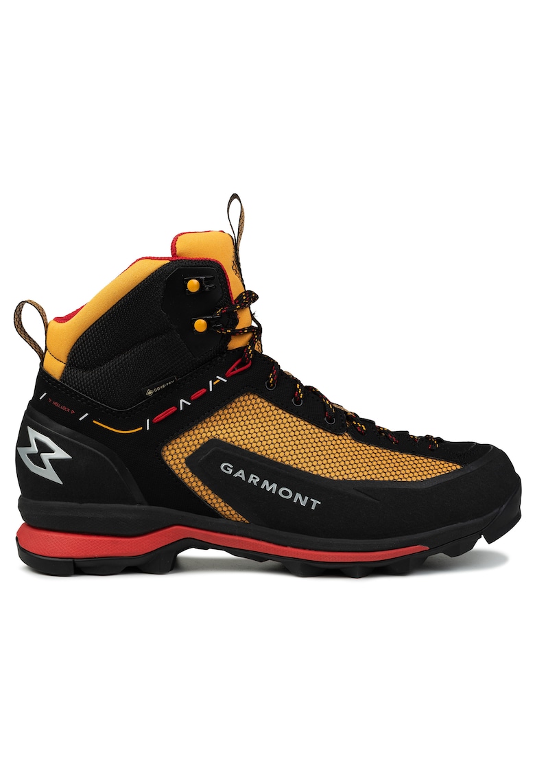 Ghete sport barbati Vetta - Sintetic - Negru/Portocaliu