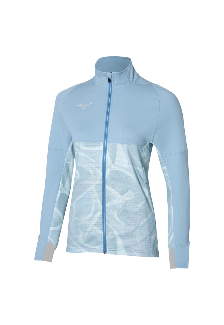 Jacheta alergare dama Editie Limitata Paris Athlete Hybrid - Albastru