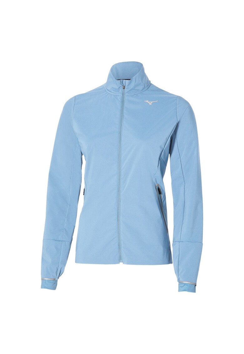 Jacheta impermeabila alergare dama Premium Warm FW 2024 - Albastru