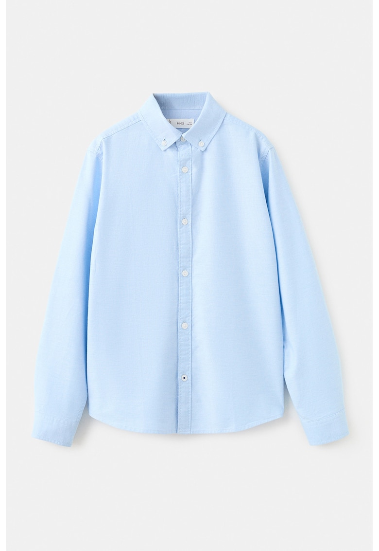Camasa oxford din bumbac - Albastru deschis