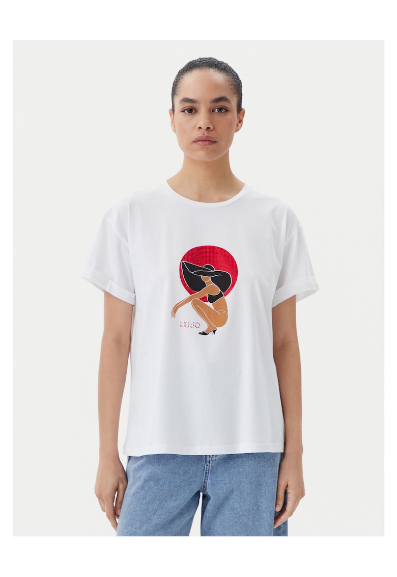Tricou alb dama