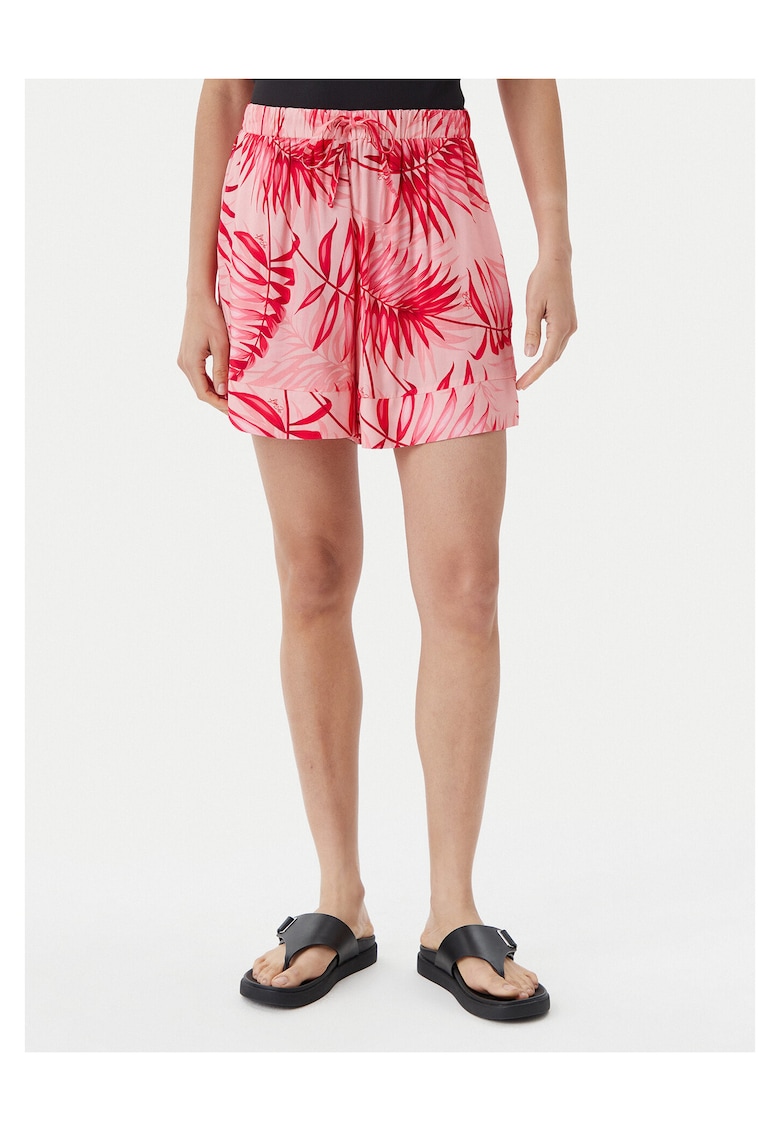 Pantaloni scurti de plaja dama roz
