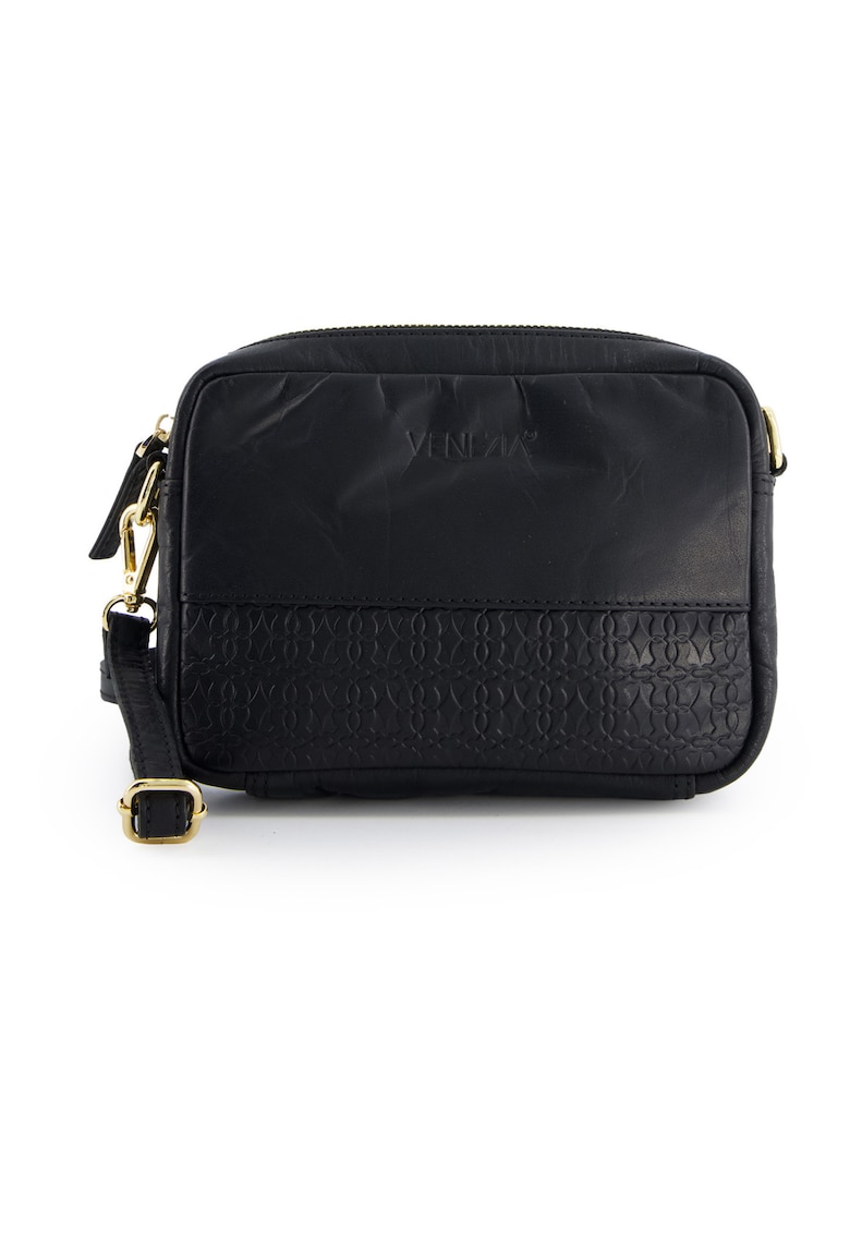 Geanta crossbody din piele zu bareta ajustabila