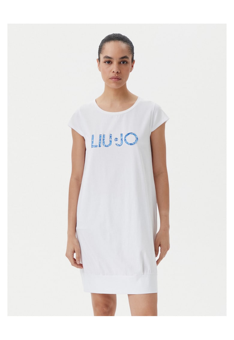 Rochie casual dama alb