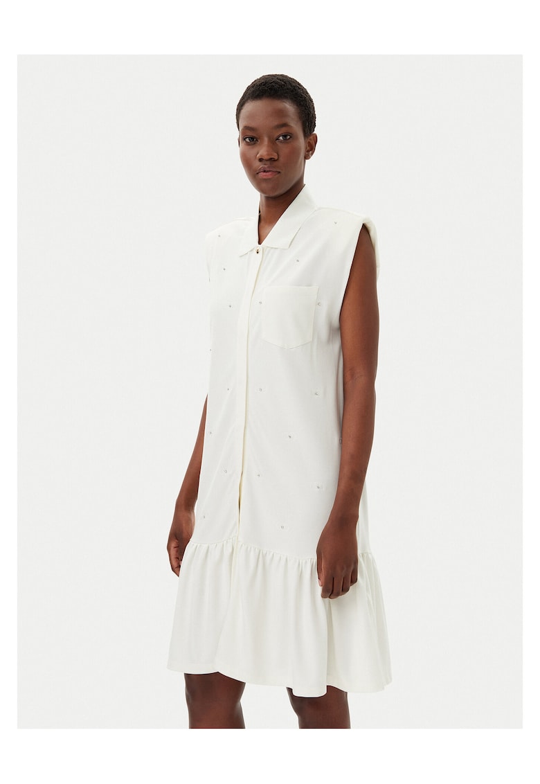 Rochie Camasa dama Sport - ecru