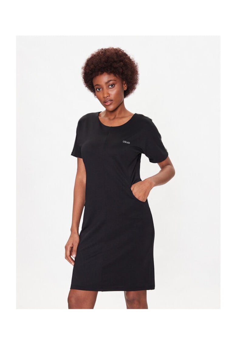 Rochie casual de dama Sport - negru -