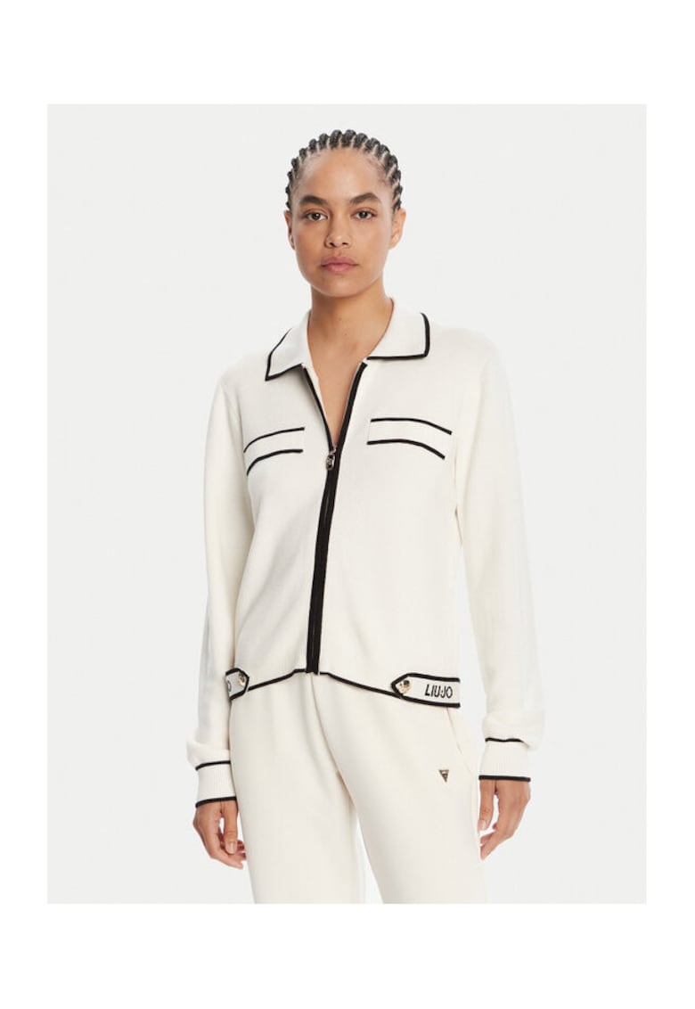 Cardigan dama Sport - ecru