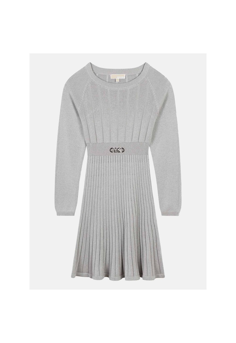 Rochie fete - tricot - gri