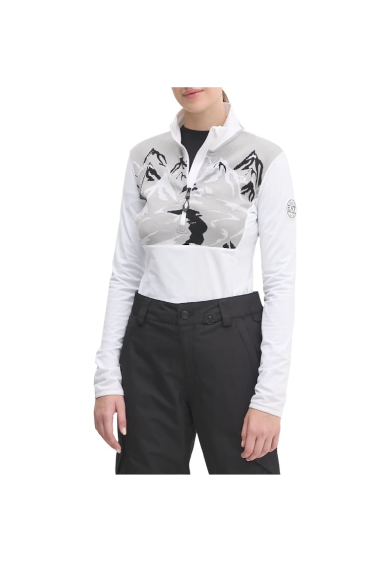 Fleece dama EA7 St. Moritz