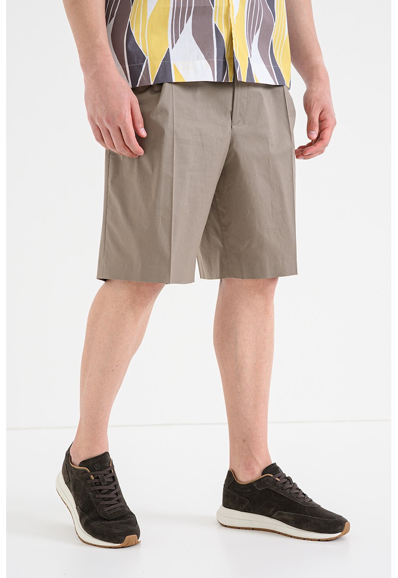 Bermude chino ample - Maro taupe