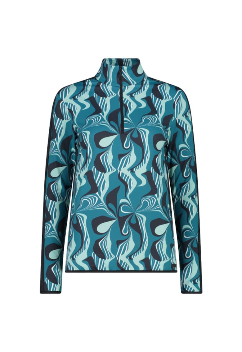 Fleece dama 34L4256 - Albastru deschis/Albastru