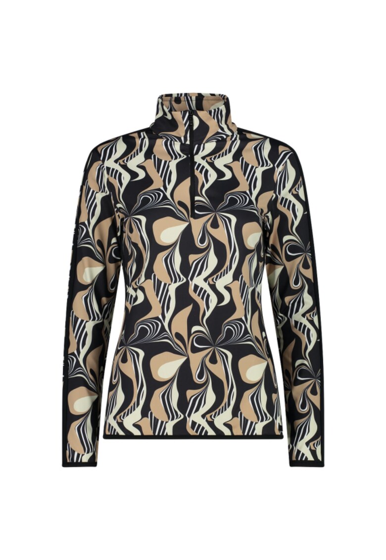 Fleece dama 34L4256 - Negru/Bej