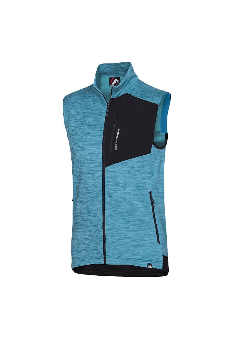 Vesta trekking barbati Guy - Negru/Albastru