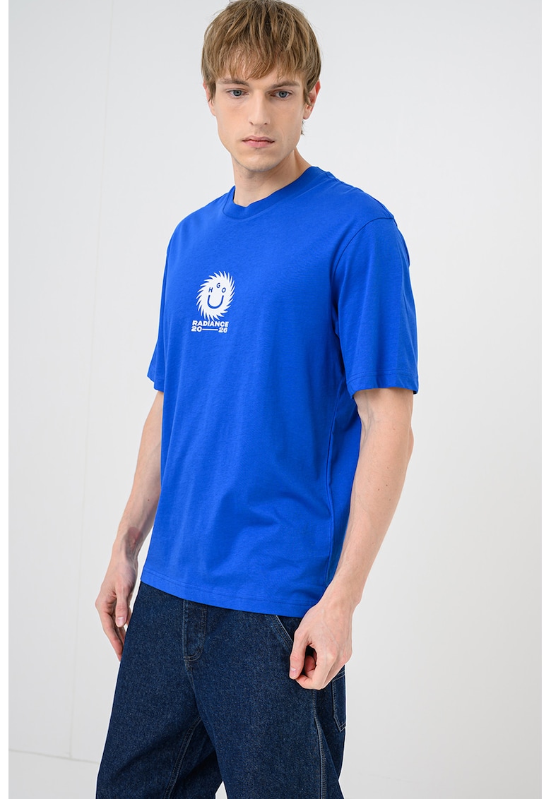 Tricou cu imprimeu grafic Nunarix - Albastru royal