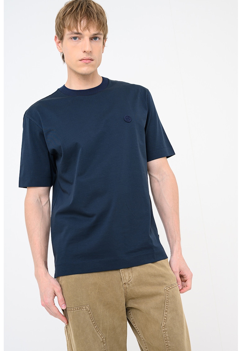 Tricou de bumbac Tames - Albastru ultramarin