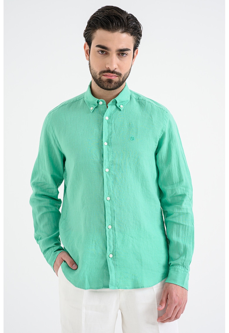 Camasa regular fit de in Liam - Verde electric