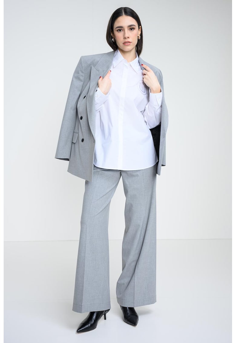 Camasa lejera cu guler clasic - Alb optic