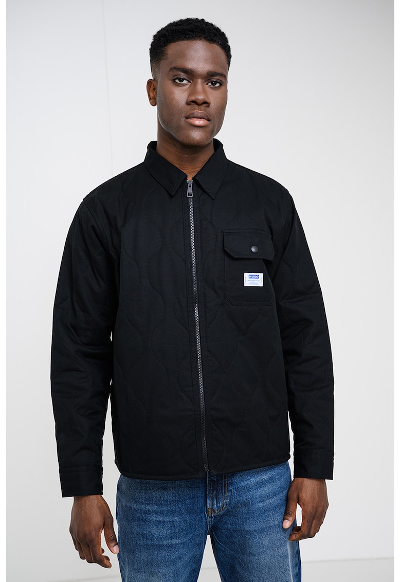 Jacheta cu buzunar pe piept Ebey - Negru