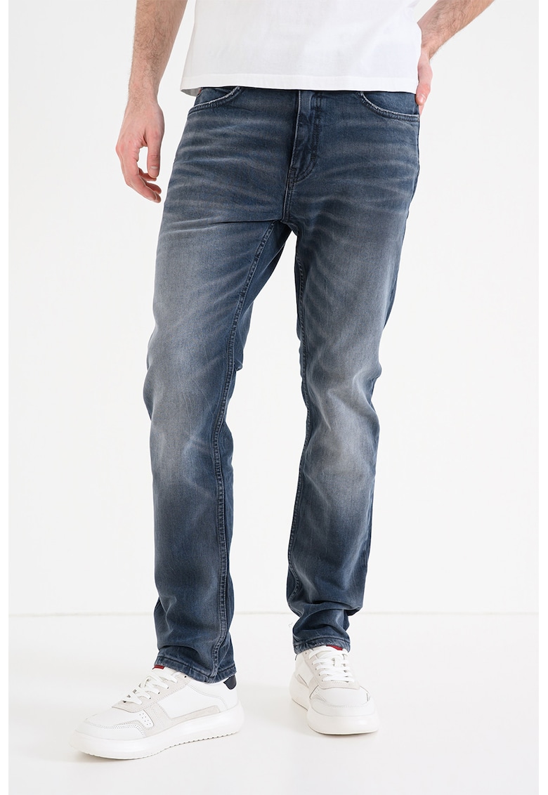 Blugi slim fit 708 - Gri carbune