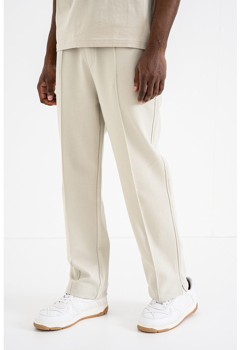 Pantaloni de trening cu pensa Hurley - Bej deschis