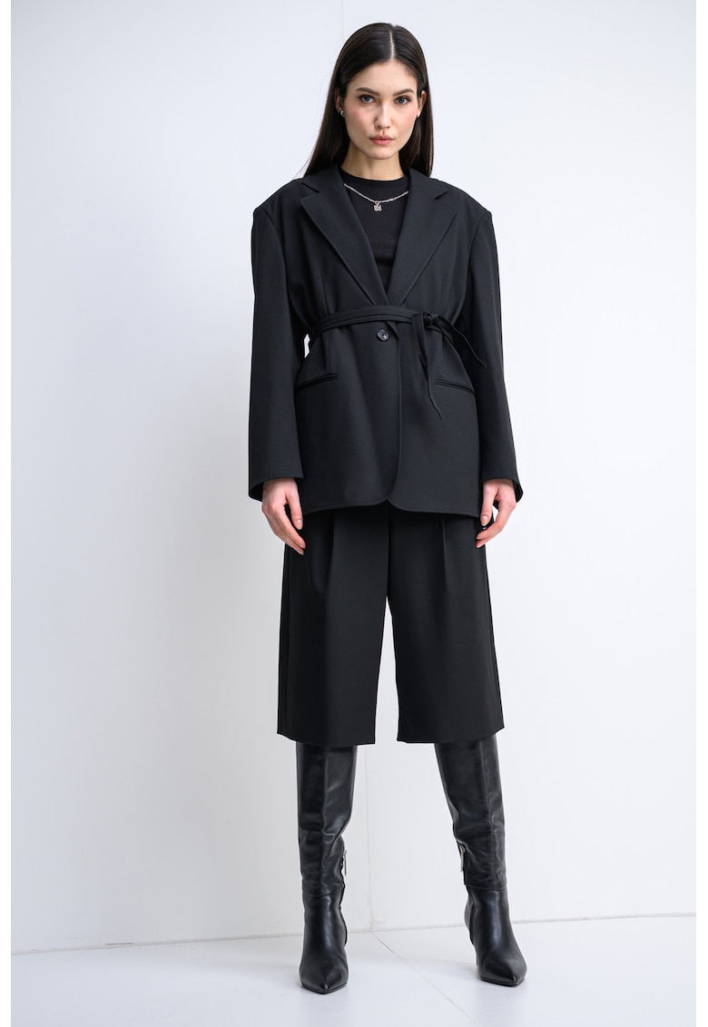 Sacou cu cordon Jalara - Negru