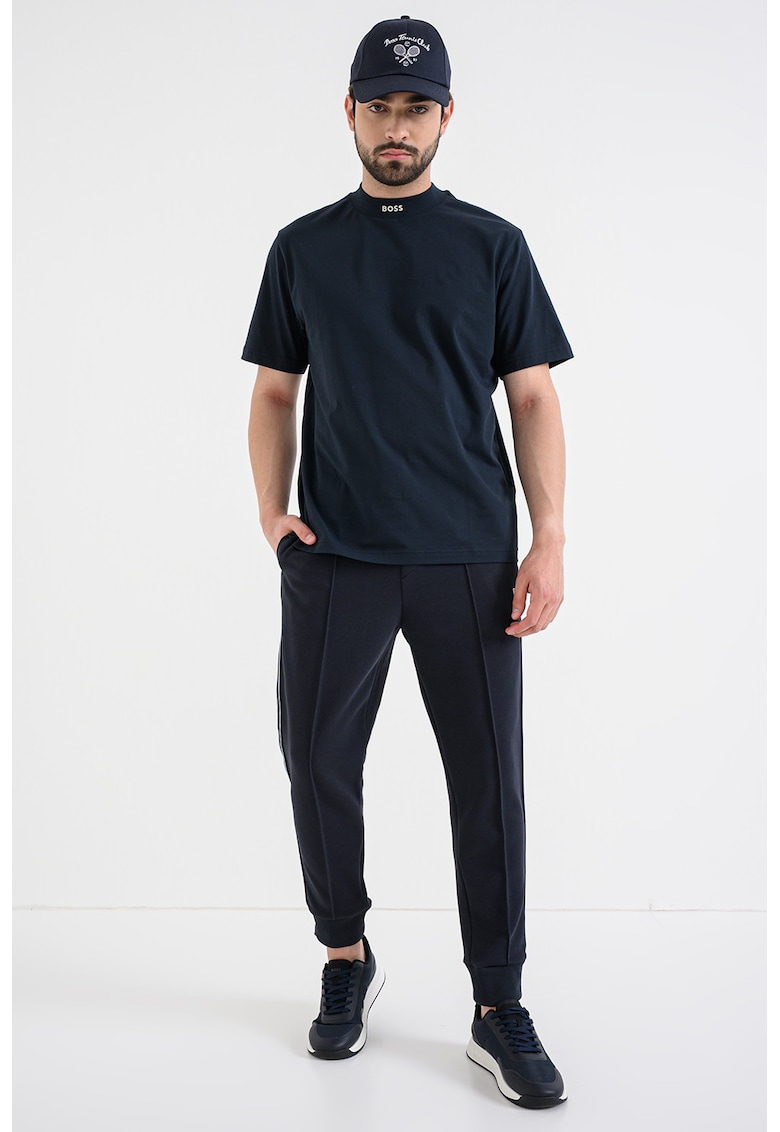 Pantaloni conici de trening cu cusaturi decorative Join - Bleumarin