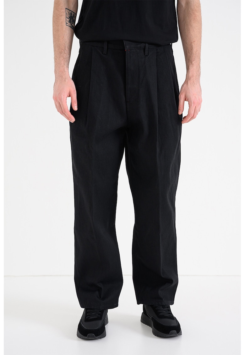 Blugi relaxed fit 245/1 - Negru