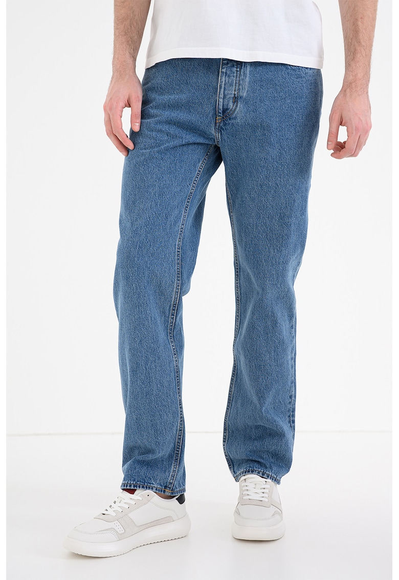 Blugi regular fit Jonah - Albastru inchis