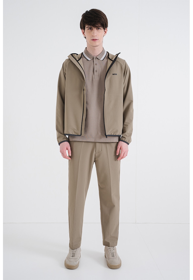 Jacheta slim fit rezistenta la apa Commuter - Verde masliniu