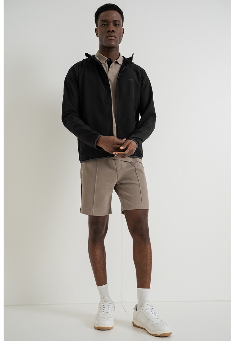 Jacheta slim fit rezistenta la apa Commuter - Negru