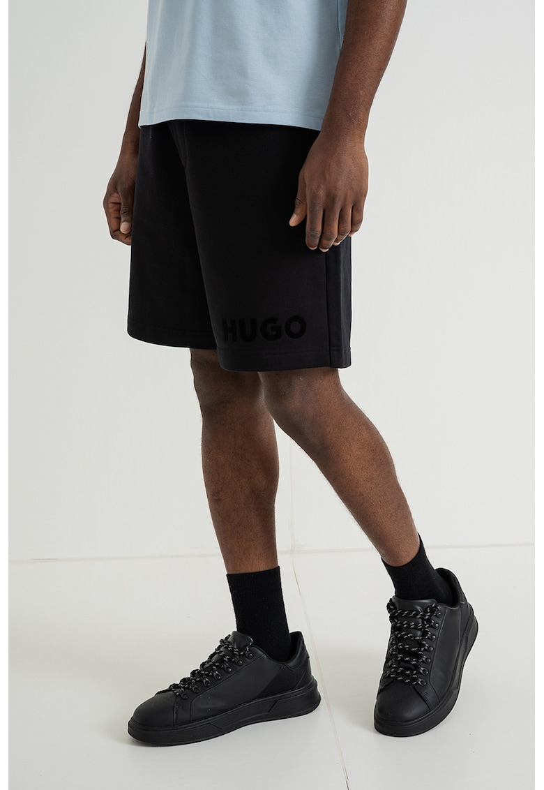 Bermuded sport de bumbac Dinkoe - Negru