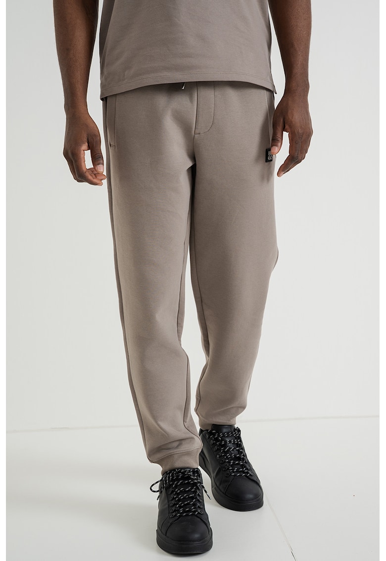 Pantaloni relaxed fit de trening Dimacs - Maro taupe