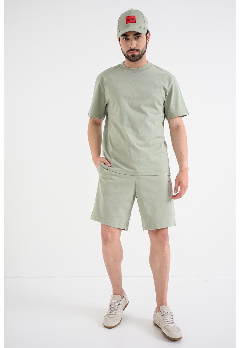 Bermude relaxed fit din bumbac Dayano - Kaki
