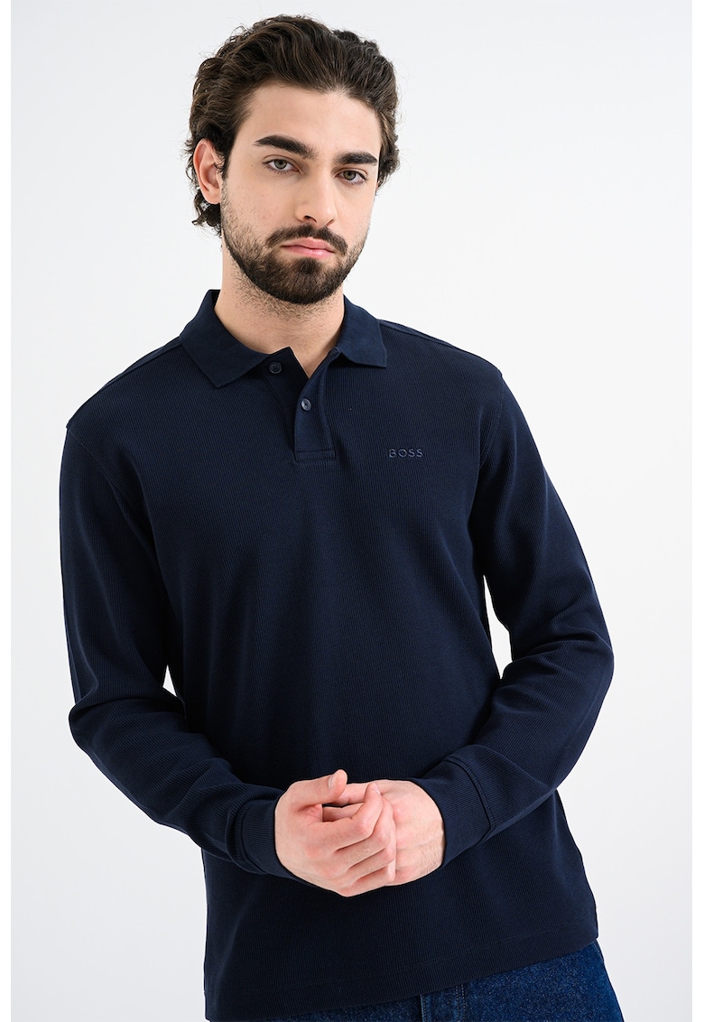 Bluza polo Pete - Albastru ultramarin