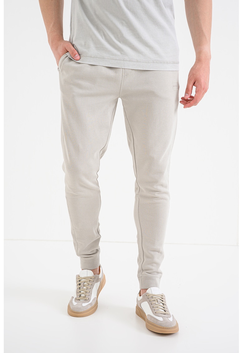 Pantaloni de trening cu buzunare laterale - Gri deschis