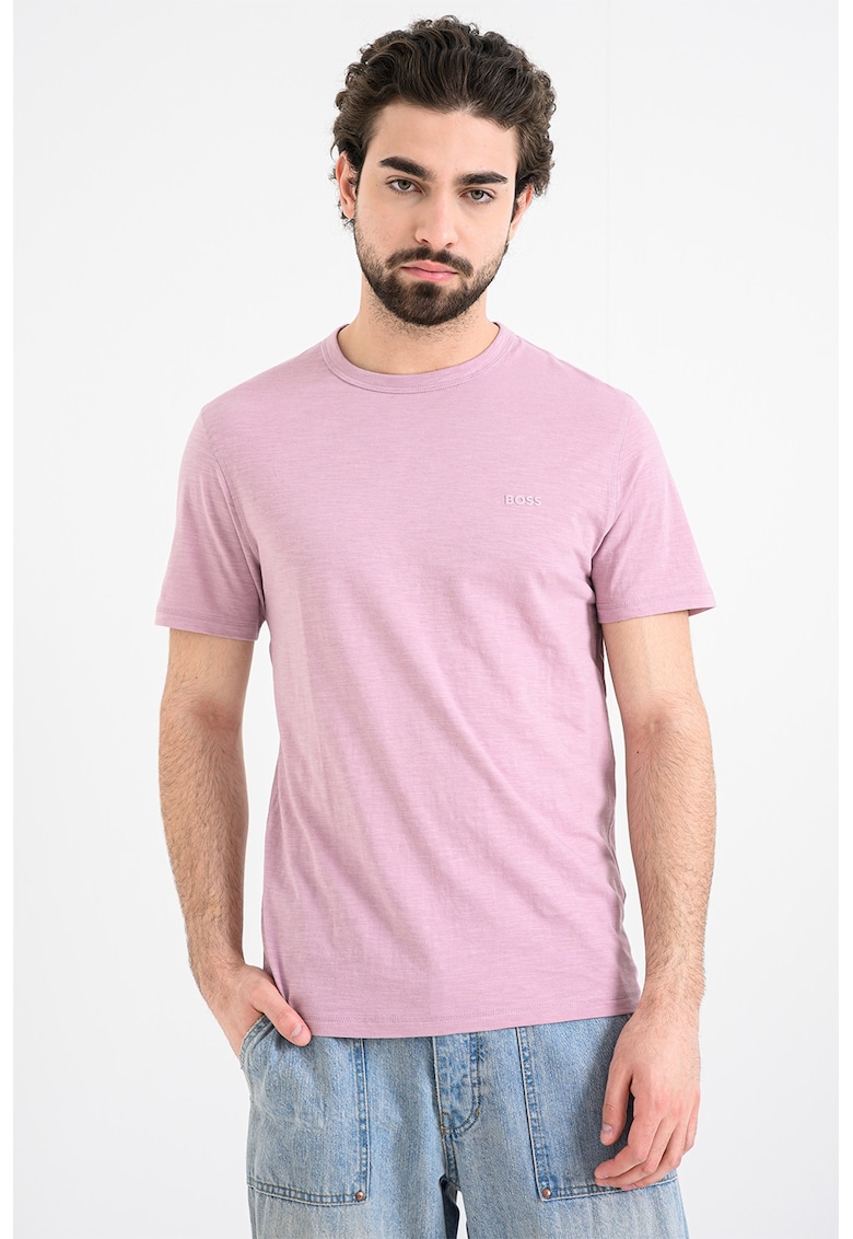 Tricou din bumbac Tegood - Lila