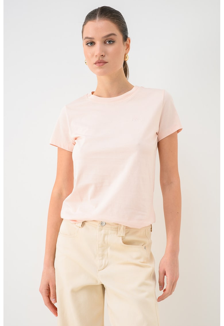 Tricou regular fit de bumbac - Piersica