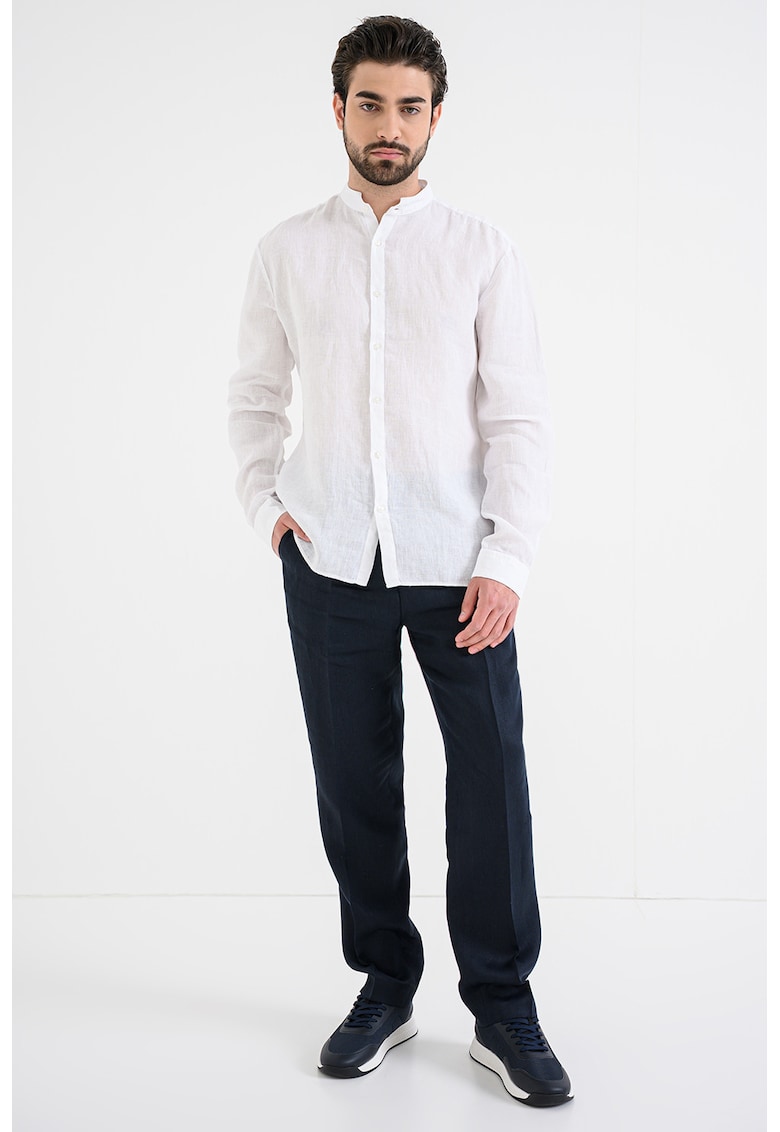 Camasa slim fit de in Elvory - Alb optic