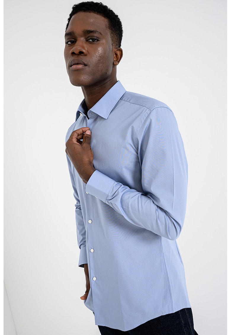 Camasa slim fit de bumbac Jenno