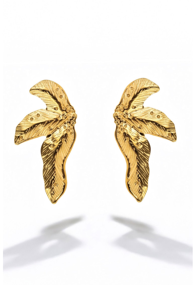 Cercei placati cu aur de 18K