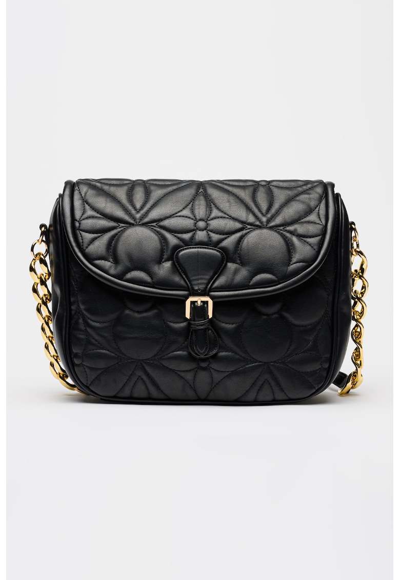 Geanta de piele ecologica cu aspect matlasat