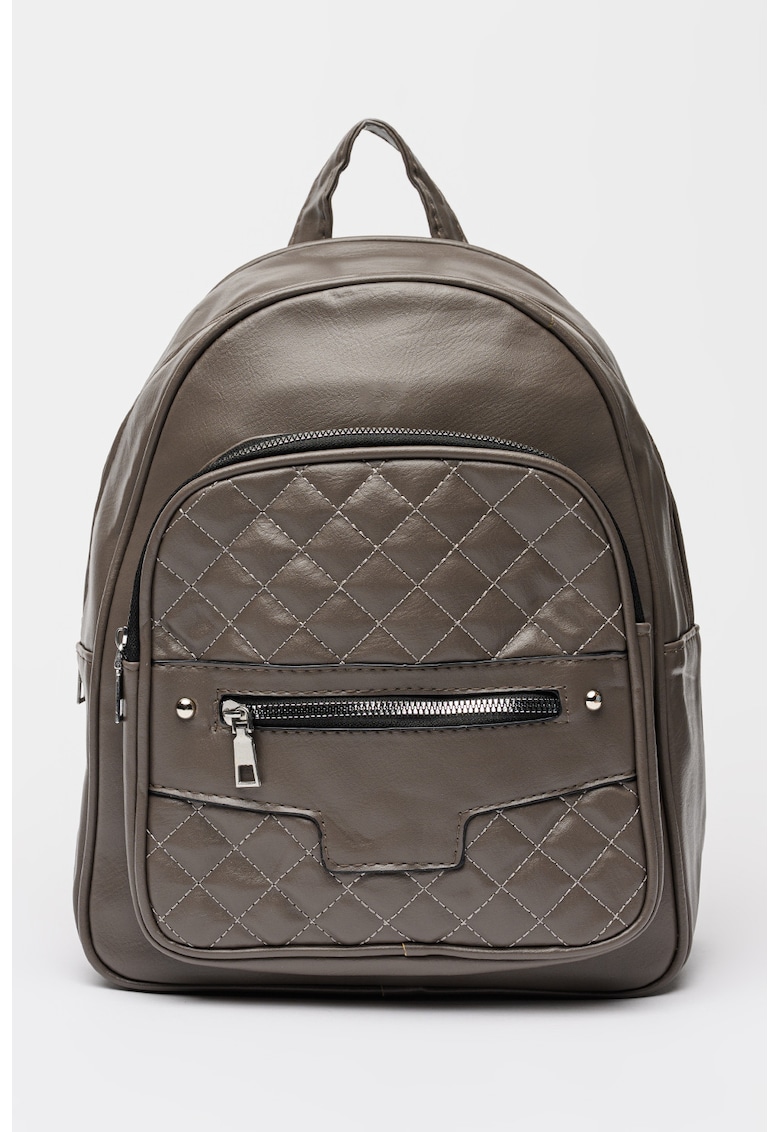 Rucsac de piele ecologica cu garnitura matlasata