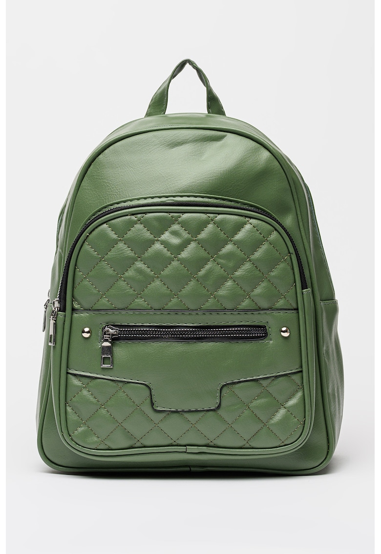 Rucsac de piele ecologica cu garnitura matlasata